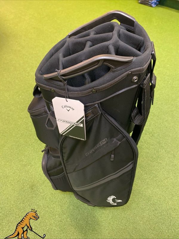 New Callaway Chase 14 Cart Golf Bag Black
