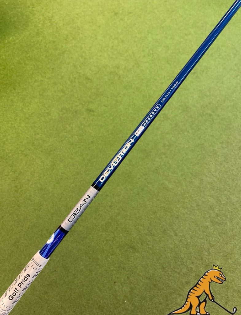 OBAN Devotion Blue Reserve Fairway Wood Shaft 75h Graphite Extra Stiff