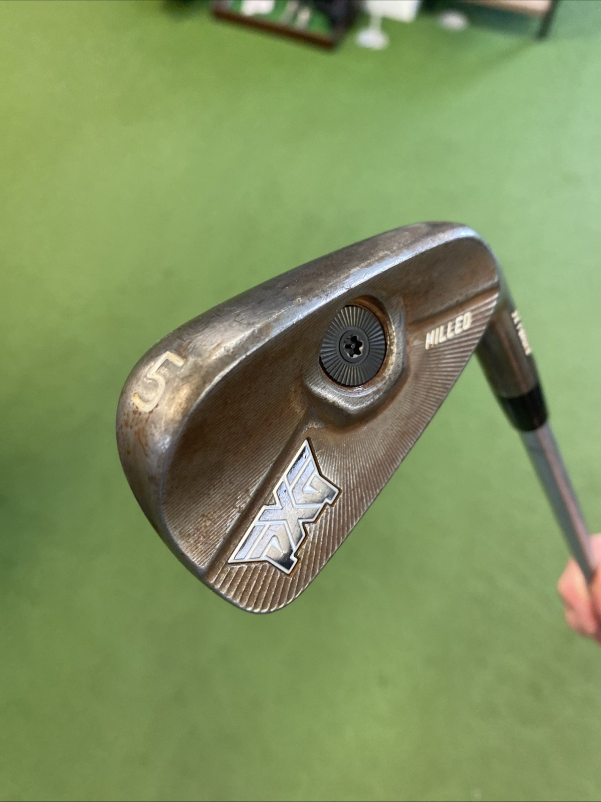 RH PXG 0317 ST Raw Milled 5 Iron KBS Tour C-Taper 130g Extra Stiff - Image 3