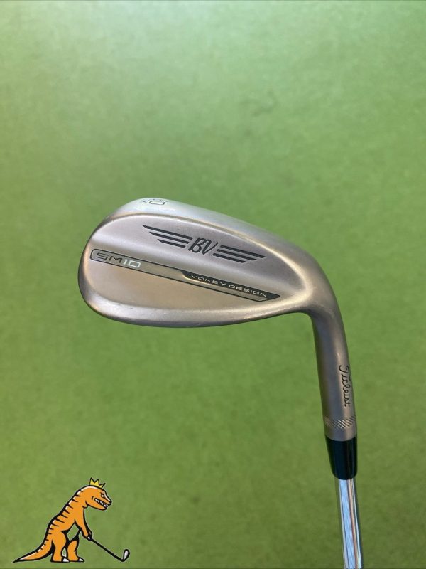 RH Titleist Vokey SM10 Nickel 60.06* K Grind Lob Wedge BV Steel Wedge Flex
