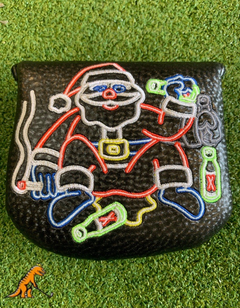 Swag Golf Lawn Lights Santa Mallet Cover BAD SANTA Extra Rare