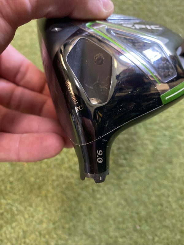Tour Issue LH Callaway GBB Epic 9* Driver Head Only TC