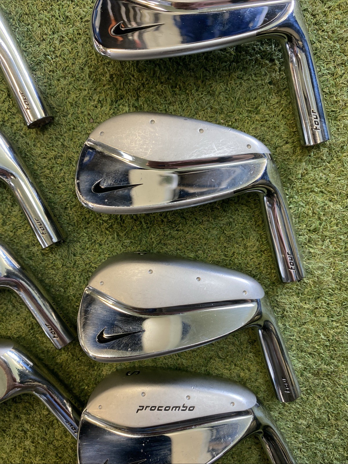 Tour Issue Nike Forged Pro Combo Iron Set 4-PW-SW Heads Only - Image 7