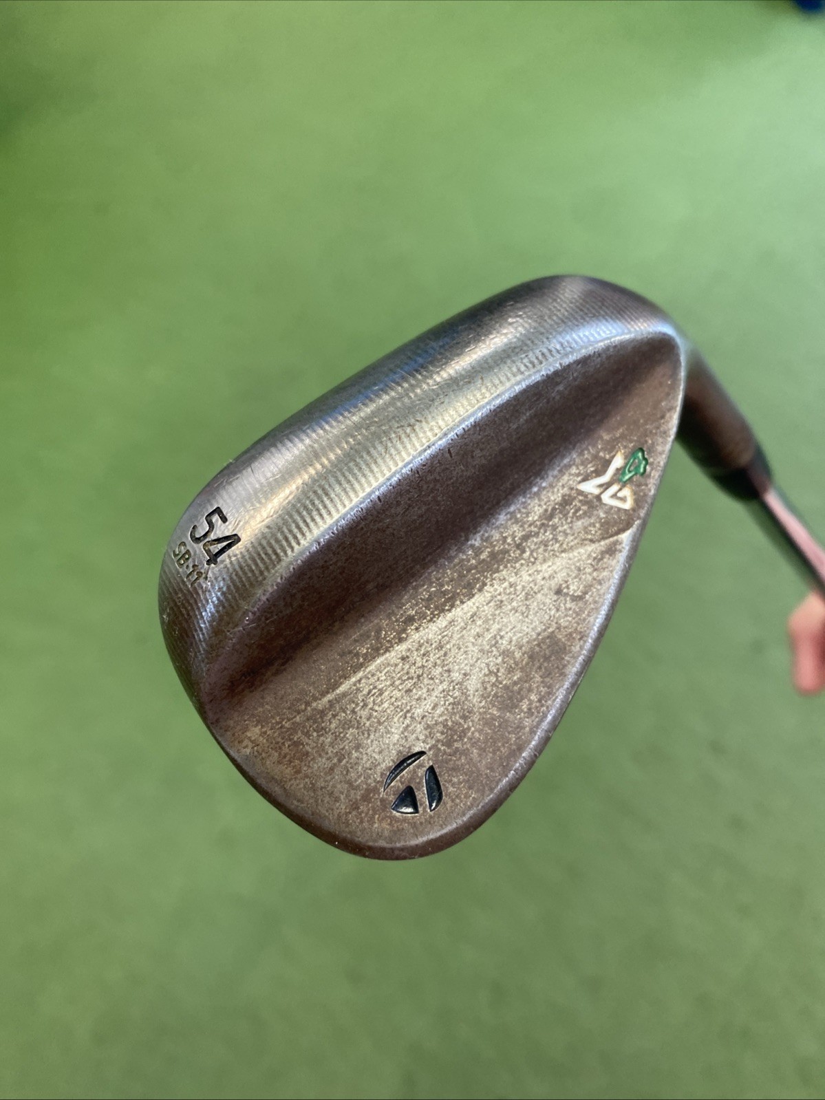 Tour Issue TaylorMade Milled Grind 4 Raw Wedge Set 50*, 54* Dynamic Gold Steel - Image 14