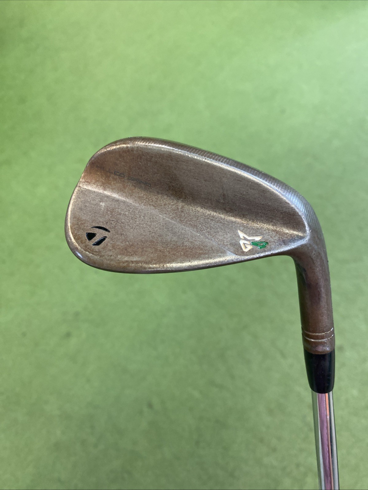 Tour Issue TaylorMade Milled Grind 4 Raw Wedge Set 50*, 54* Dynamic Gold Steel - Image 3