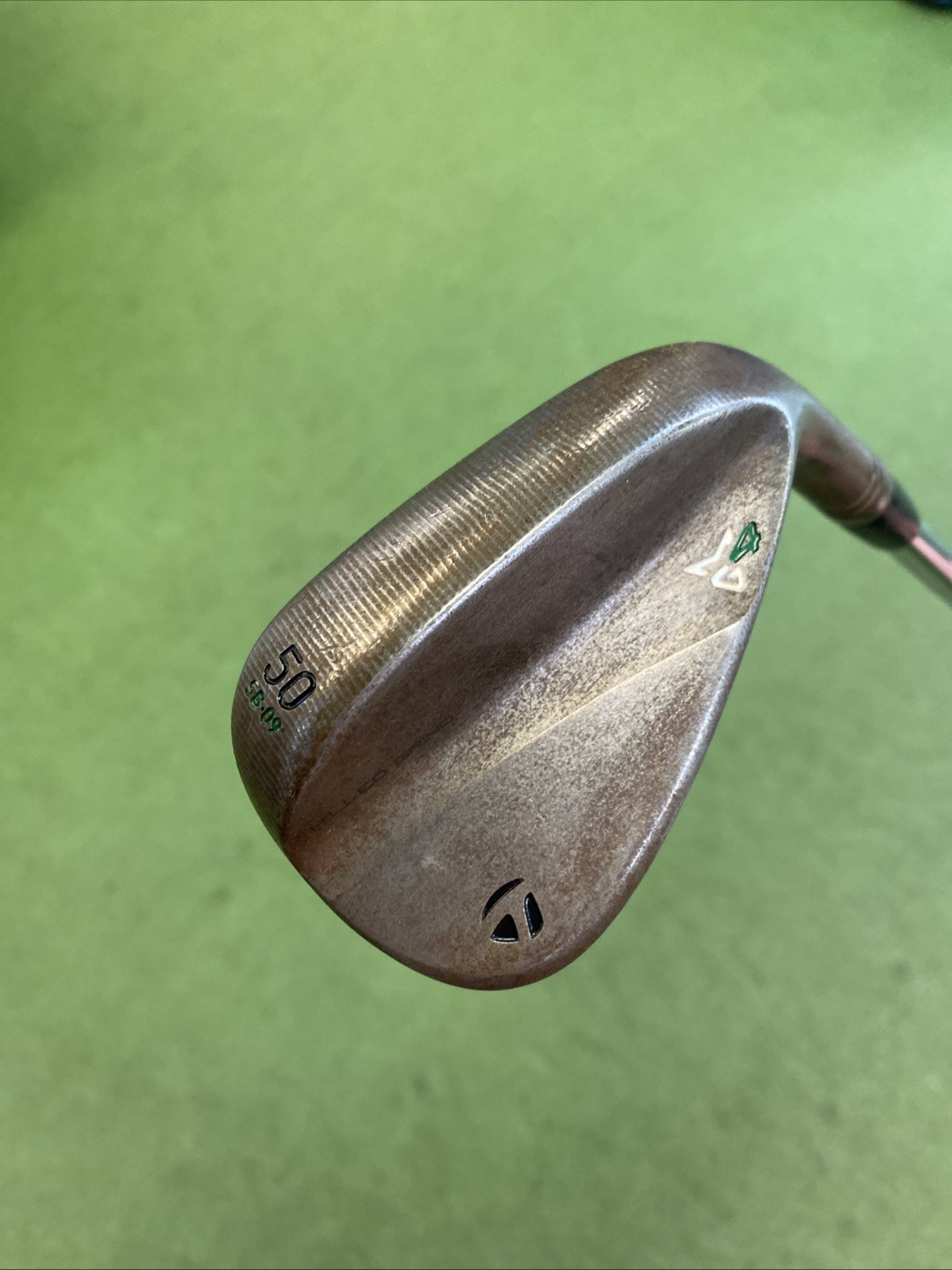 Tour Issue TaylorMade Milled Grind 4 Raw Wedge Set 50*, 54* Dynamic Gold Steel - Image 5