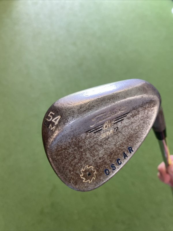 Tour Issue Titleist Vokey SM7 Raw 54.08* Sand Wedge KBS Tour-V 120 Extra Stiff