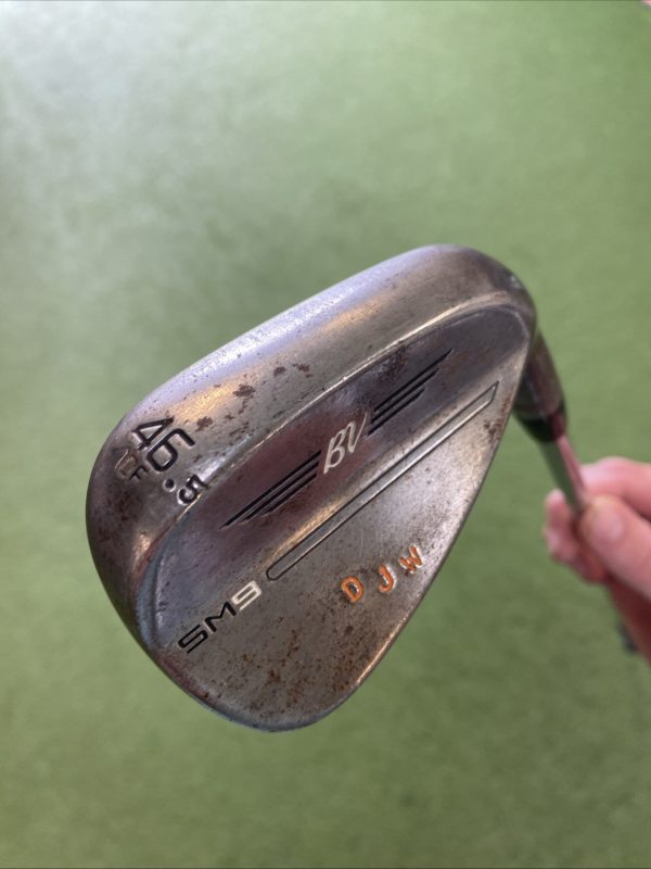 Tour Issue Titleist Vokey SM9 Raw 46.10* Pitching Wedge Project X Steel