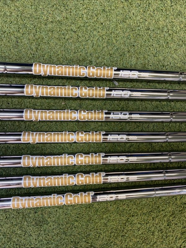 True Temper Dynamic Gold Iron Set Shafts 120g S300 Steel - Image 3