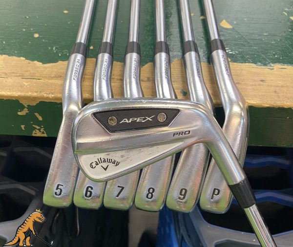 Used Callaway Apex Pro ‘24 Iron Set 4-PW KBS Tour 120g Steel Extra Stiff