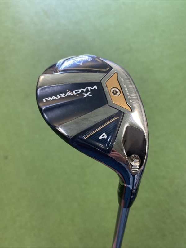 Used Callaway Paradym X 21* 4 Hybrid HZRDUS 65g Graphite Regular 4H - Image 3