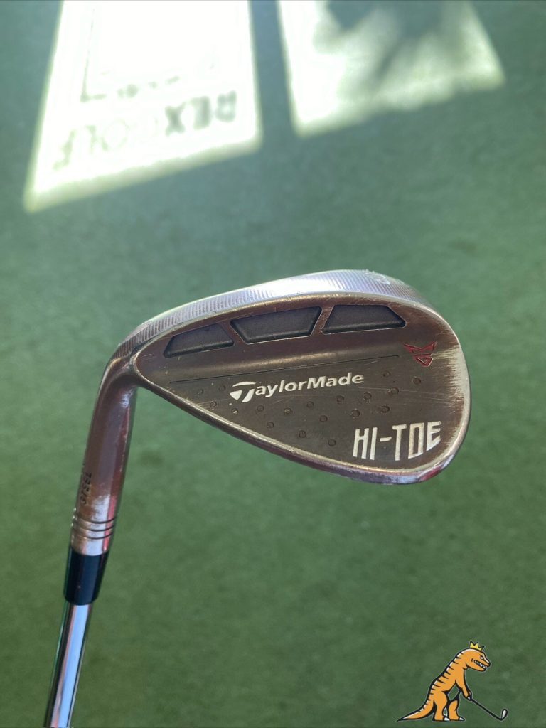 Used LH TaylorMade Milled Grind Hi-Toe 60* Lob Wedge KBS Hi-Rev 2.0 Steel
