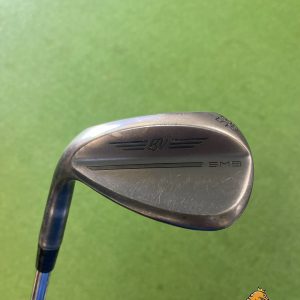 Used-LH-Titleist-Vokey-SM9-Jet-Black-5812-Lob-Wedge-KBS-Tour-Stiff-Steel-356582924325