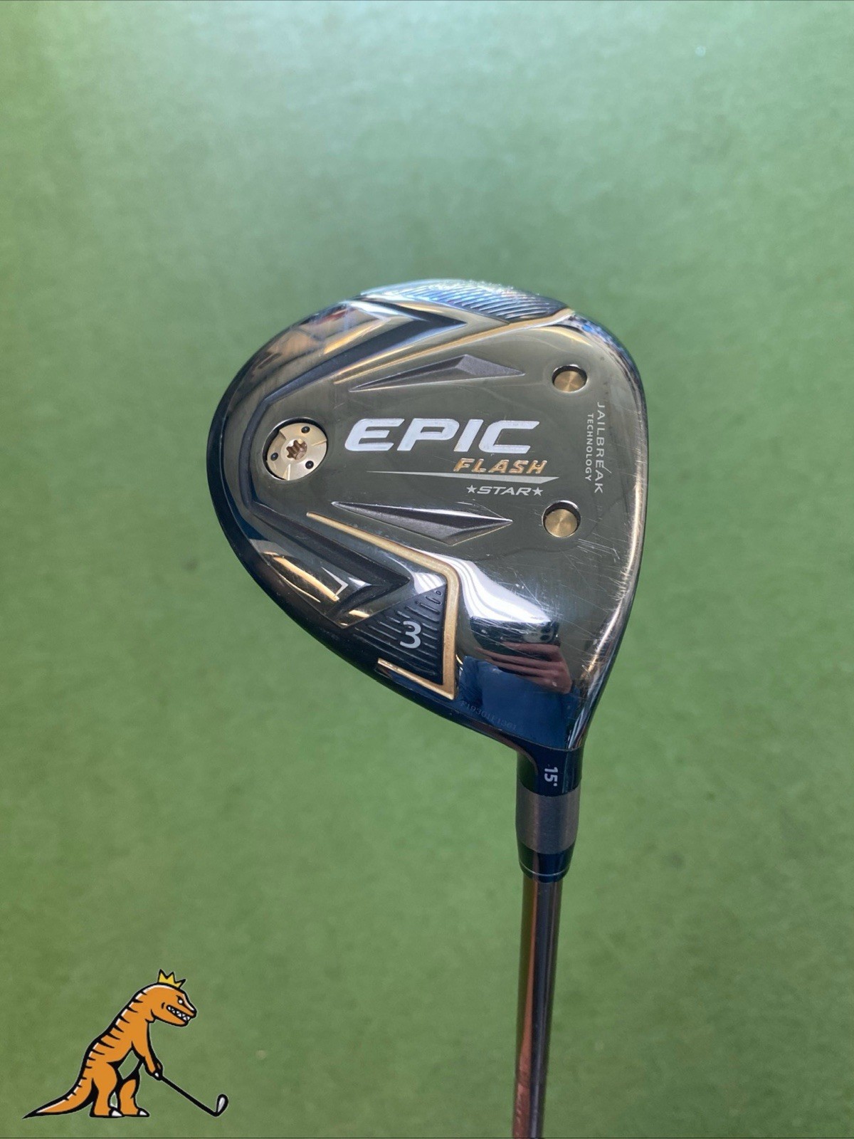 Used RH Callaway Epic Flash Star 15* 3-Wood UST Attas 40g Graphite Ladies