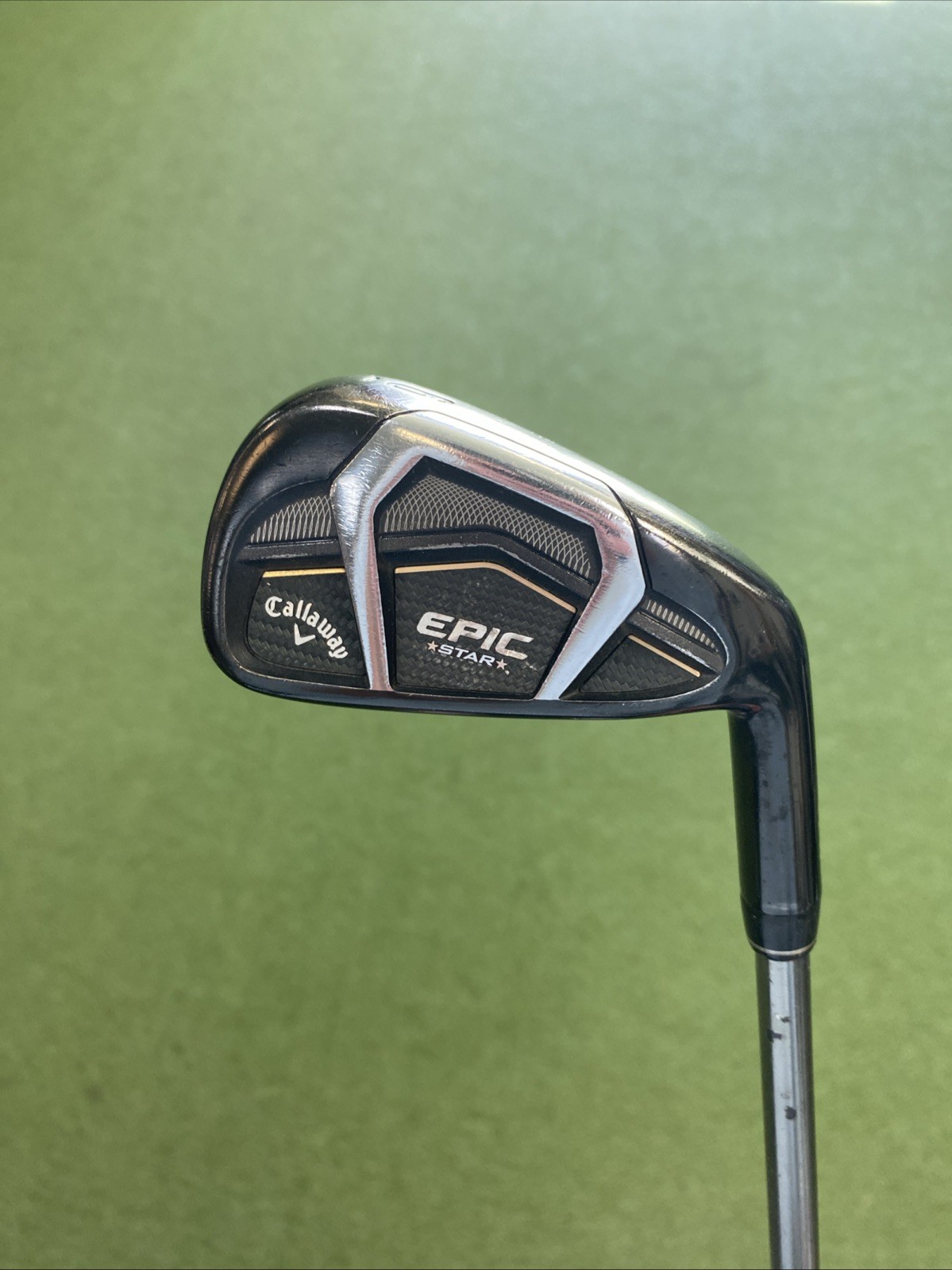 Used RH Callaway Epic Star Black Iron Set 5-PW-GW Grand Bassara 55g Stiff Flex - Image 5