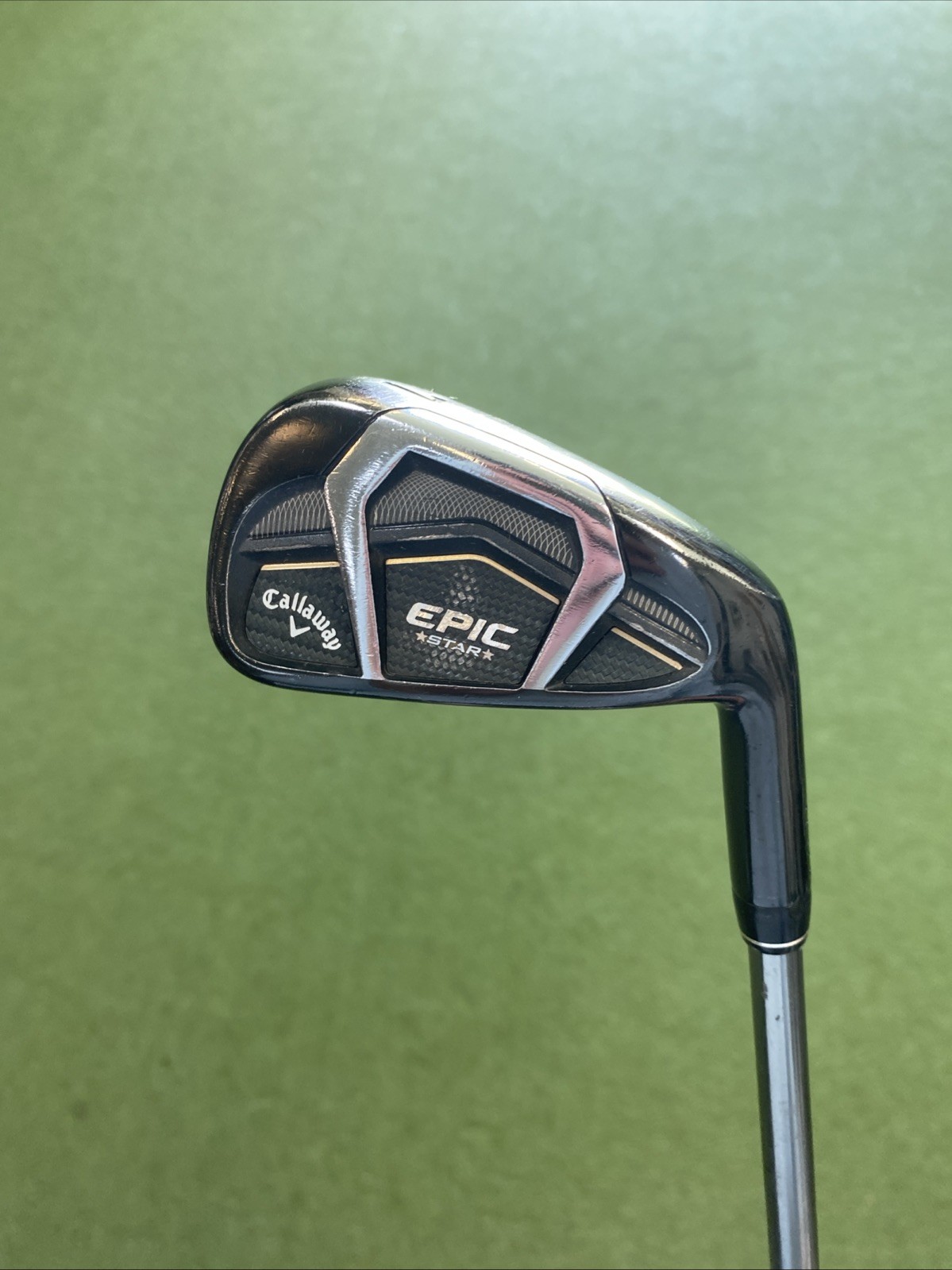 Used RH Callaway Epic Star Black Iron Set 5-PW-GW Grand Bassara 55g Stiff Flex - Image 7