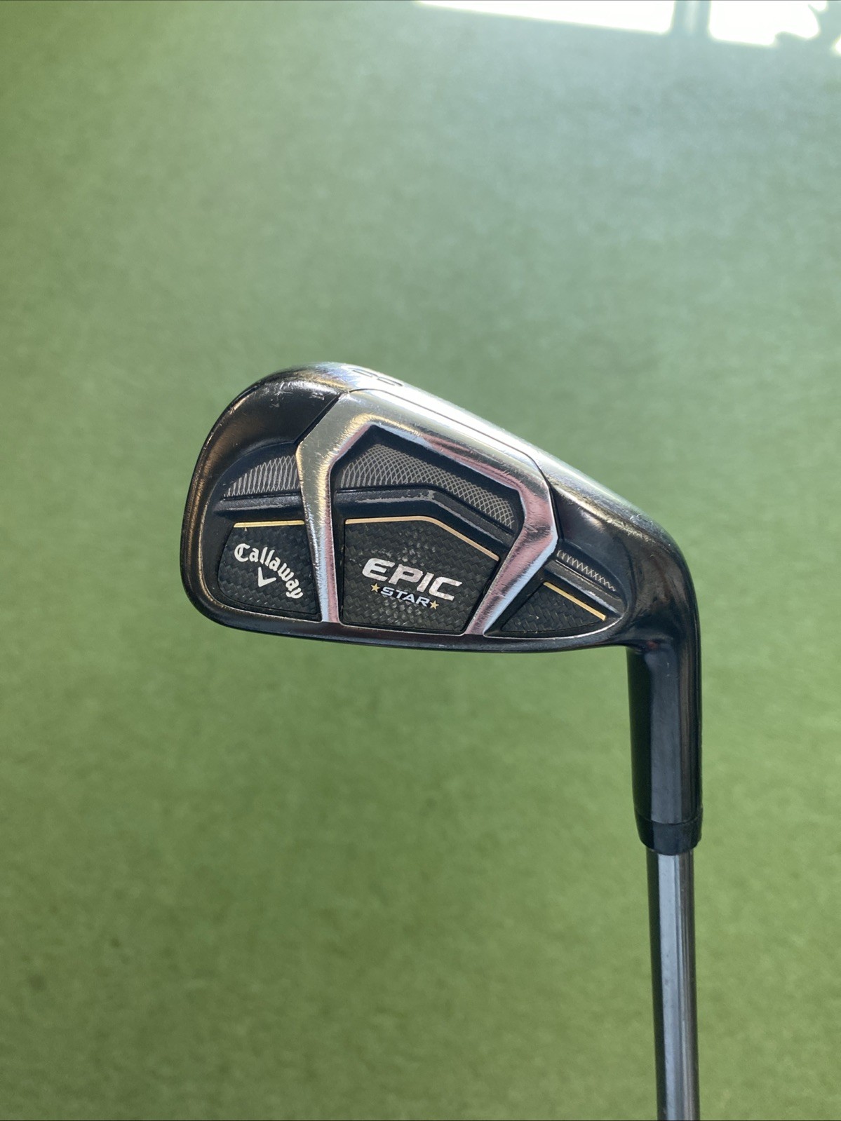 Used RH Callaway Epic Star Black Iron Set 5-PW-GW Grand Bassara 55g Stiff Flex - Image 9