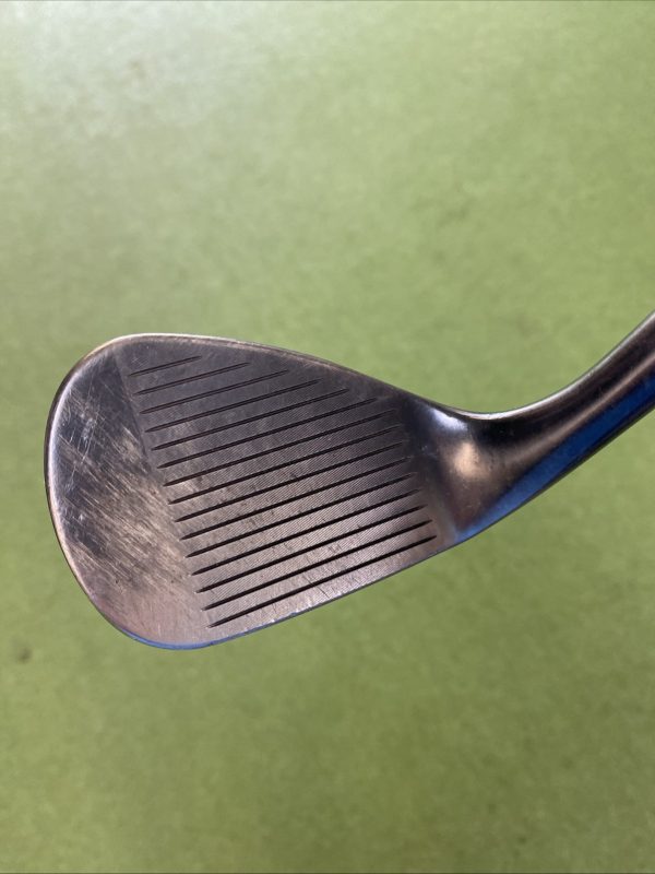 Used RH Callaway Jaws Raw Black 58.12* Lob Wedge Dynamic Gold Spinner Steel