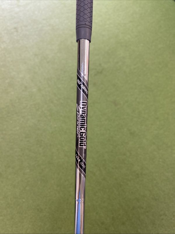 Used RH Callaway Jaws Raw Black 58.12* Lob Wedge Dynamic Gold Spinner Steel