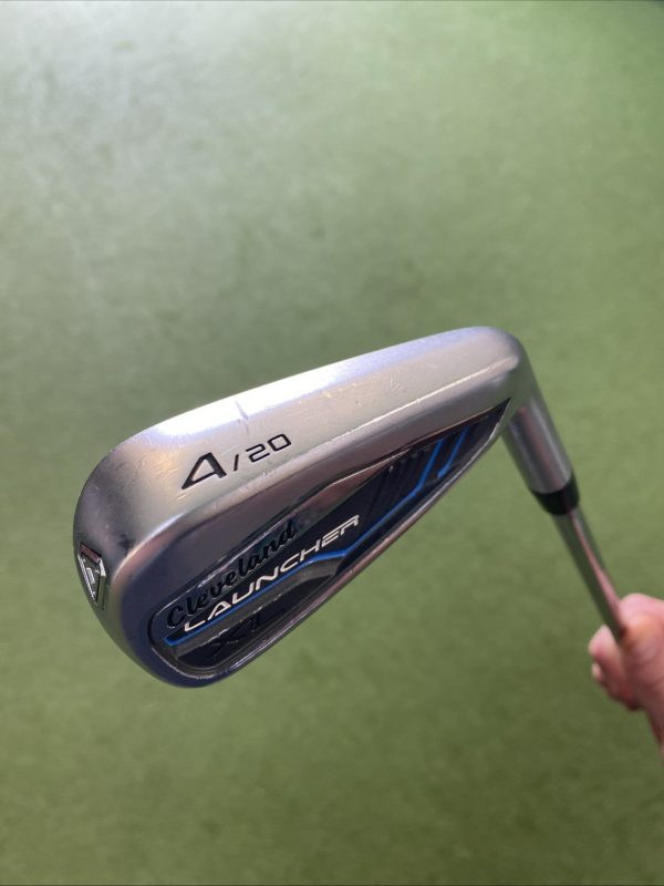 Used RH Cleveland Launcher XL 4 Iron True Temper Elevate Stiff Flex Steel - Image 3