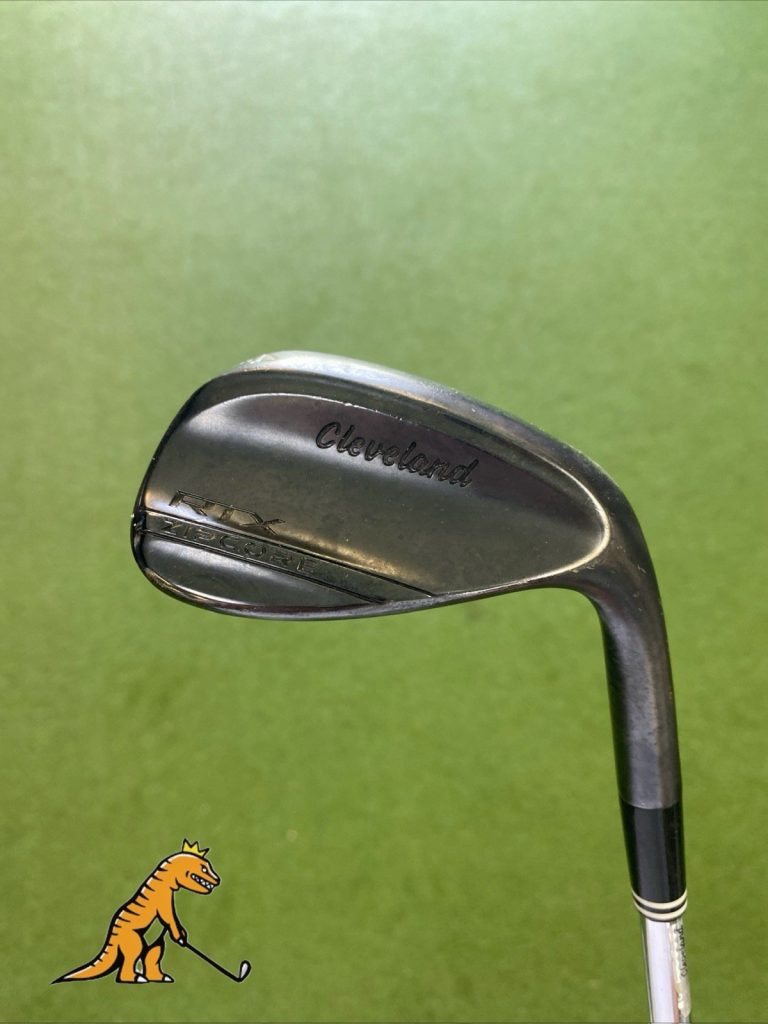 Used RH Cleveland RTX Zipcore Black 54.10* Sand Wedge Dynamic Gold Tour Issue