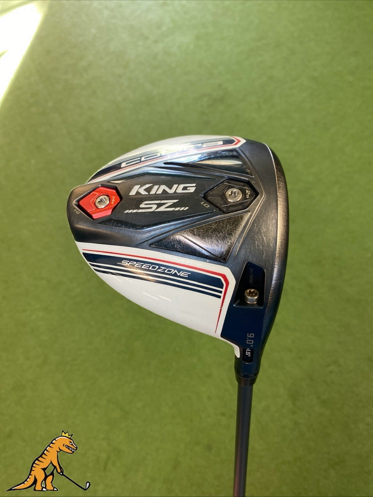 Used RH Cobra King Speedzone 9* Driver HZRDUS iM10 60g Stiff Flex
