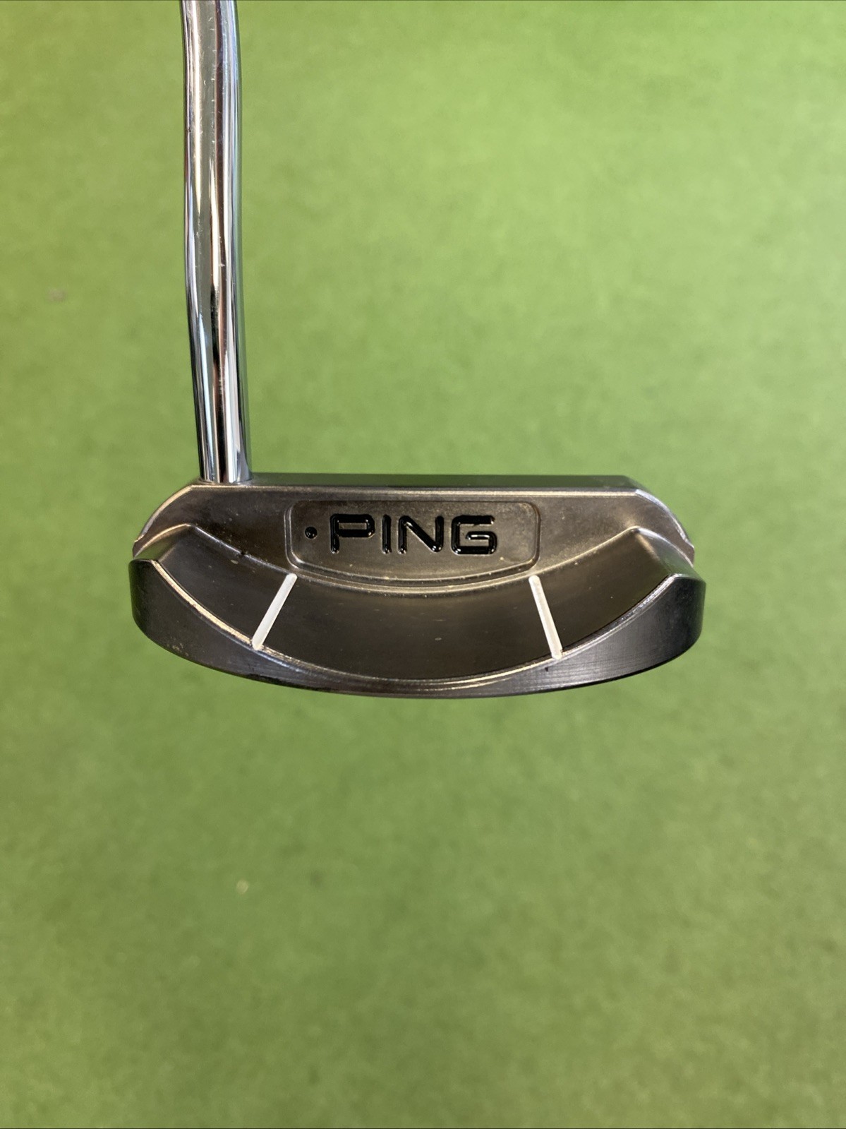 Used RH Ping Piper S Redwood Black Dot 34” Mallet Putter - Image 6