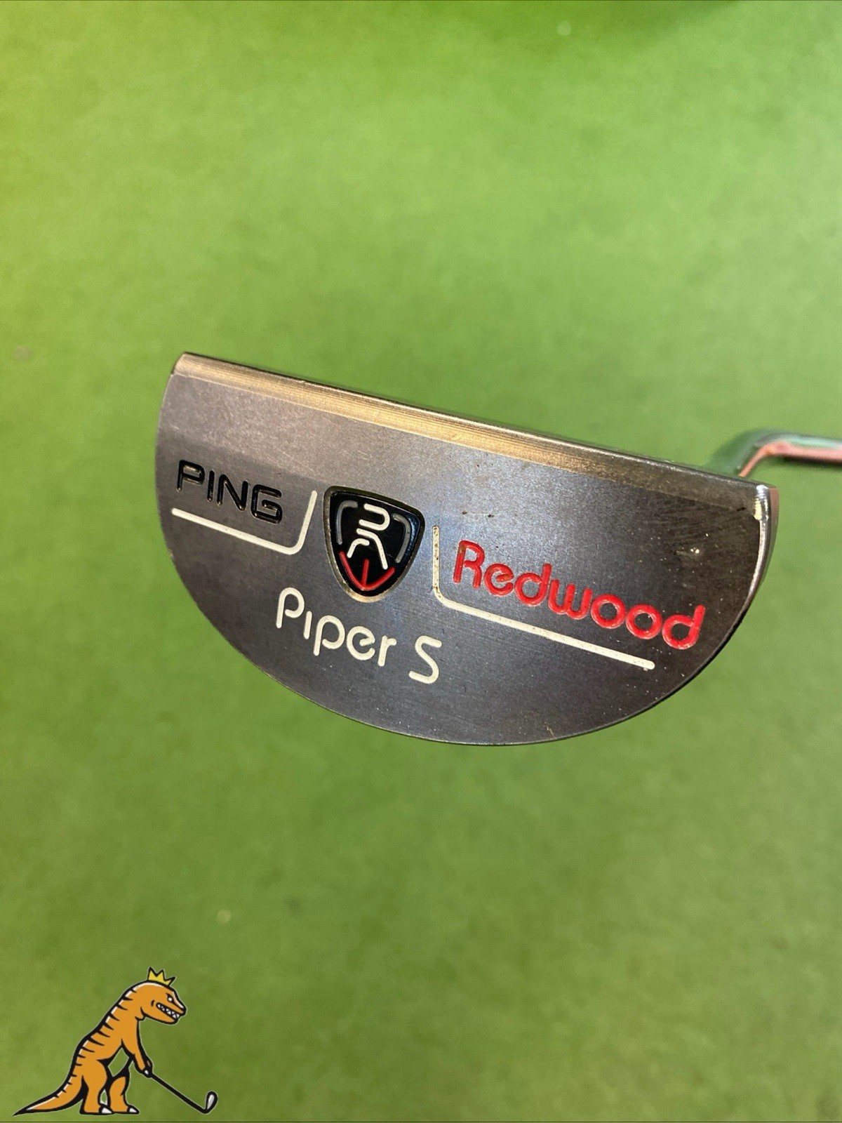 Used RH Ping Piper S Redwood Black Dot 34” Mallet Putter
