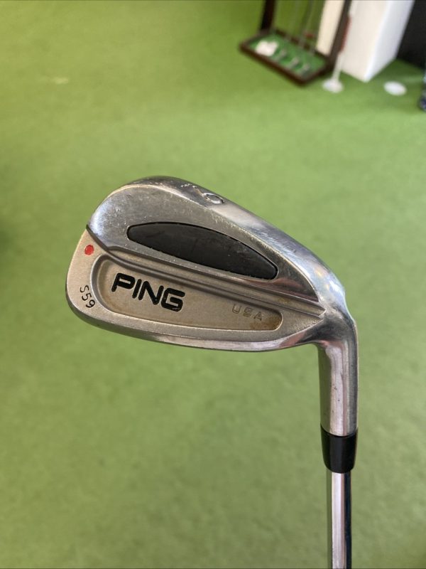 Used RH Ping S59 Red Dot Iron Set 3-PW Cushin Stiff Flex Steel - Image 15