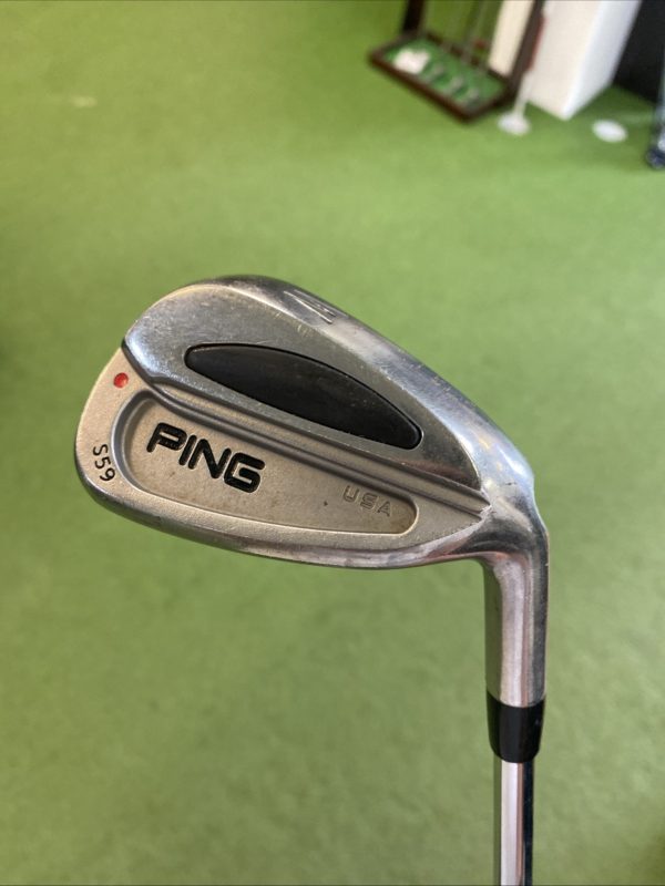 Used RH Ping S59 Red Dot Iron Set 3-PW Cushin Stiff Flex Steel - Image 17