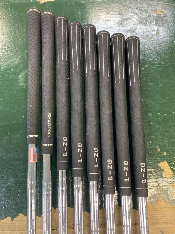 Used RH Ping S59 Red Dot Iron Set 3-PW Cushin Stiff Flex Steel - Image 20