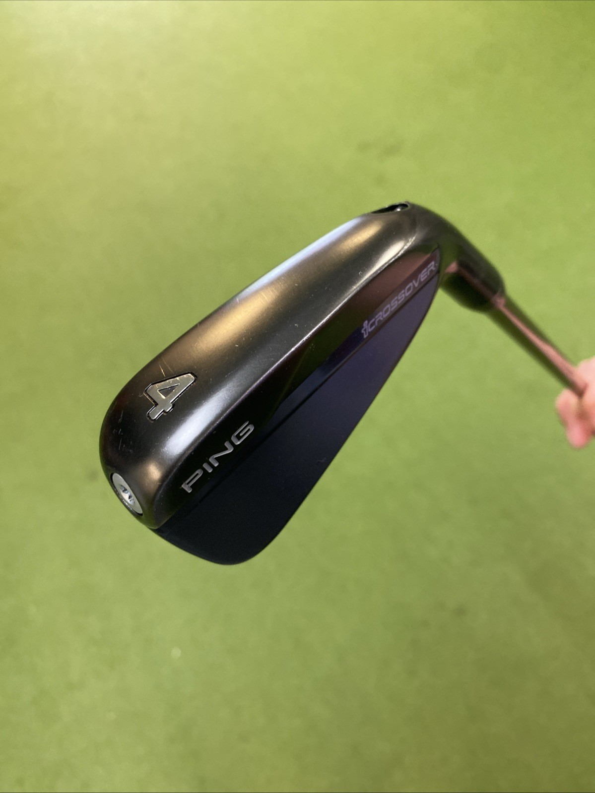 Used RH Ping iCrossover Black 4 Utility Iron Ping Tour 2.0 85g Stiff Flex - Image 3