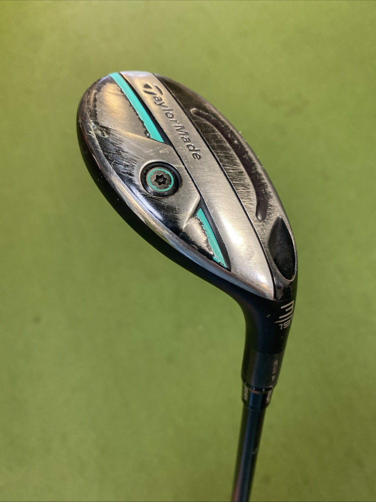 Used RH TaylorMade GAPR 19* 3 Hybrid KBS 80g Stiff Flex - Image 3