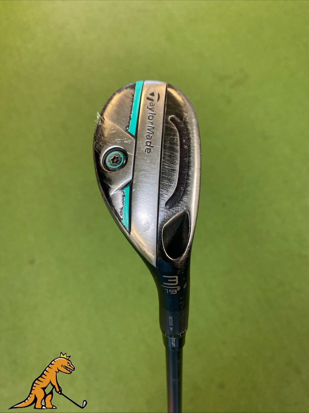 Used RH TaylorMade GAPR 19* 3 Hybrid KBS 80g Stiff Flex