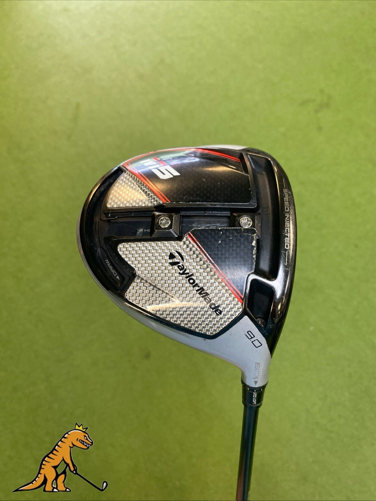 Used RH TaylorMade M5 9* Driver Kaili 70g Stiff Flex Graphite