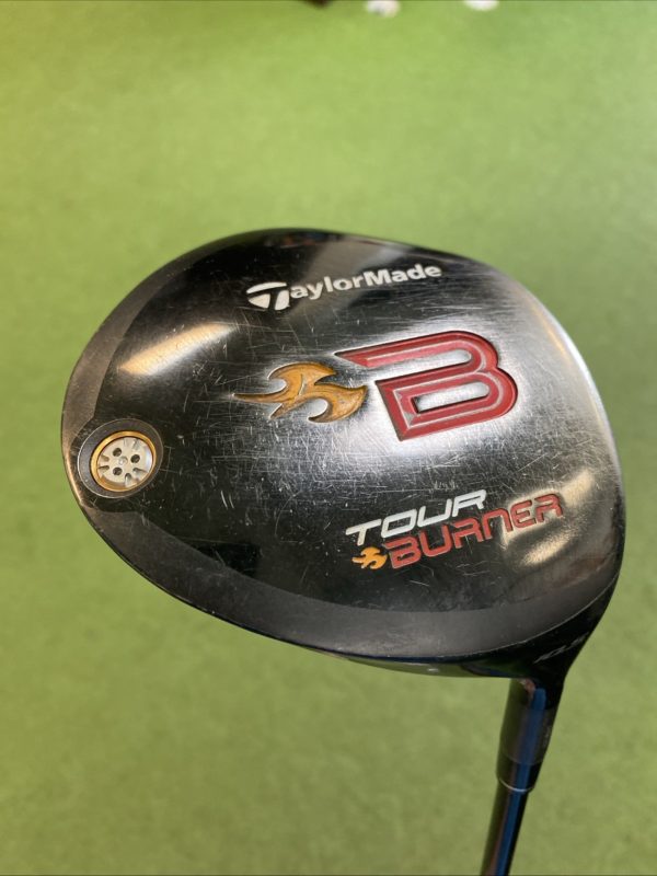 Used RH TaylorMade Tour Burner 10.5* Driver Reax 60g Graphite Stiff Flex