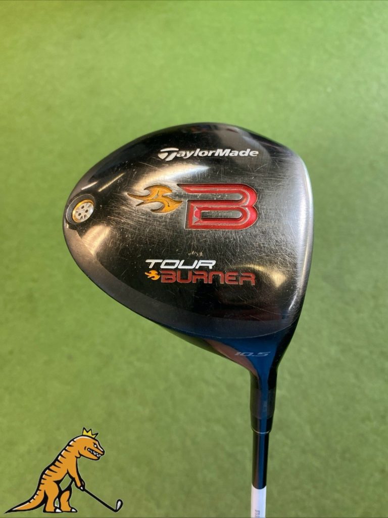Used RH TaylorMade Tour Burner 10.5* Driver Reax 60g Graphite Stiff Flex