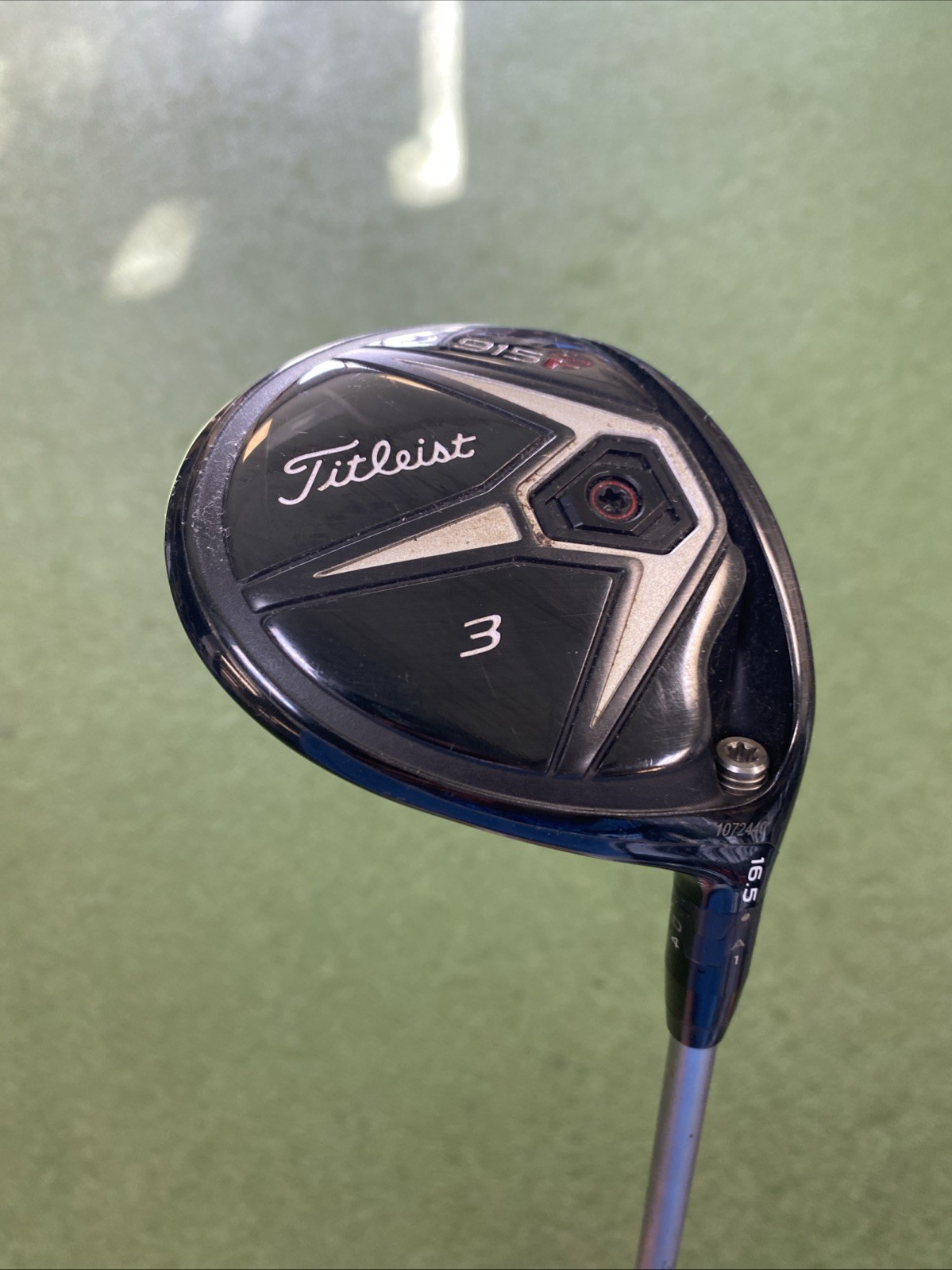 Used RH Titleist 915F 16.5* 3-Wood Diamana M+ Graphite Seniors - Image 3