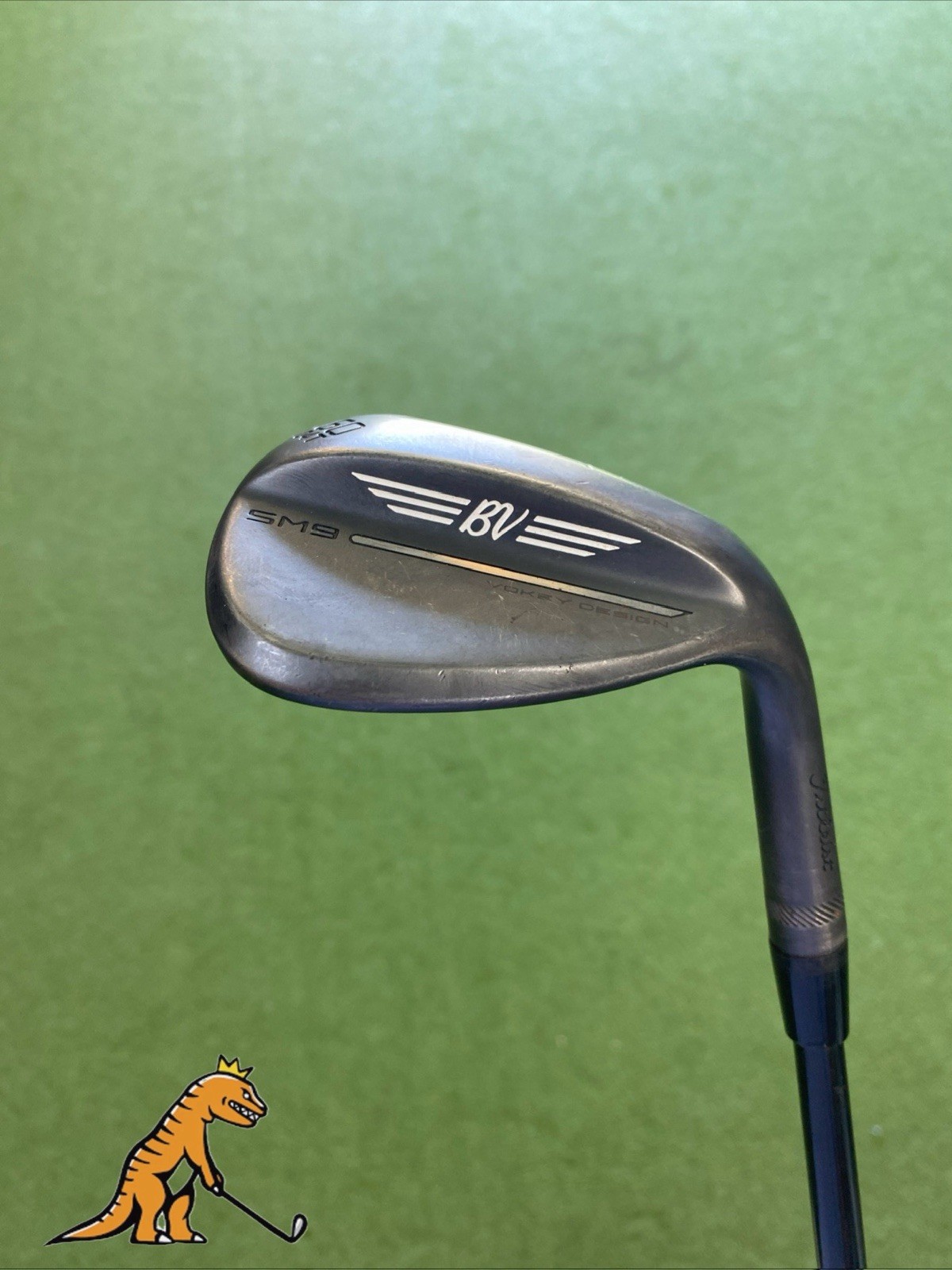 Used RH Titleist Vokey SM9 Jet Black 60.04* T Grind Lob Wedge Dynamic Gold Tour