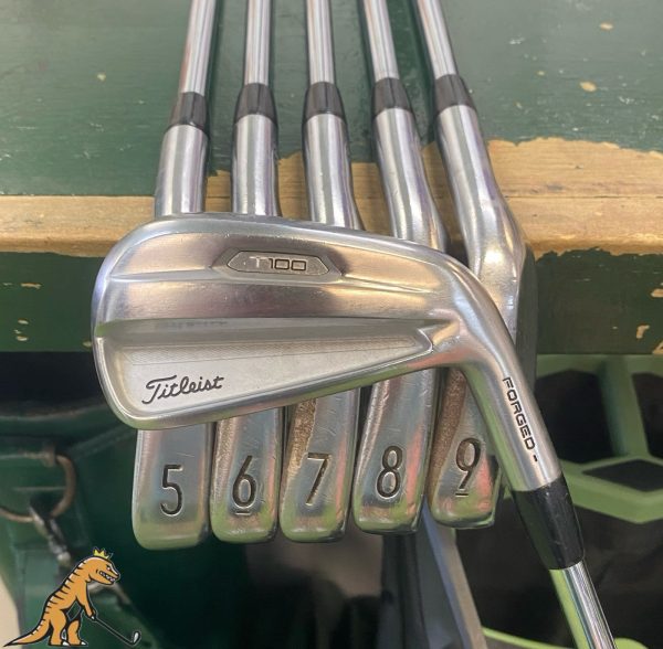 Used Titleist 620 Forged MB/T100 Combo Iron Set 4-9-iron Project X 6.5 Steel