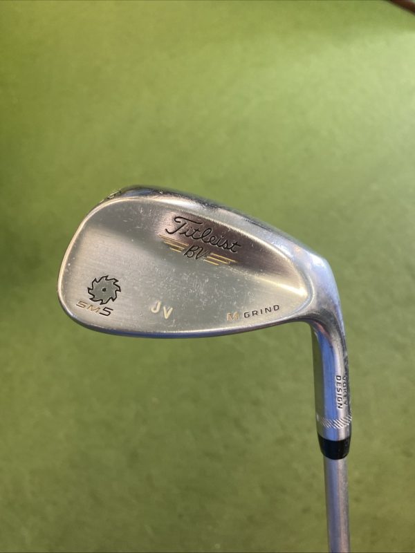 Used Titleist Vokey SM5 Wedge Set 52*, 56* KBS Tour C-Taper Stiff Flex
