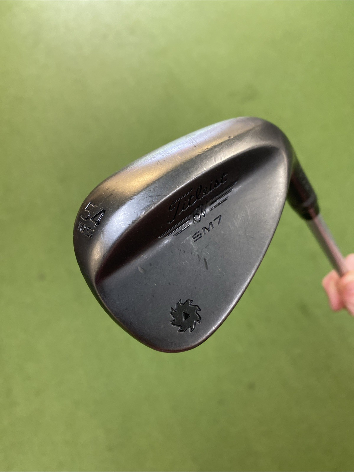 Used Titleist Vokey SM7 Jet Black 54.10* Sand Wedge KBS Tour C-Taper 110g Stiff - Image 3