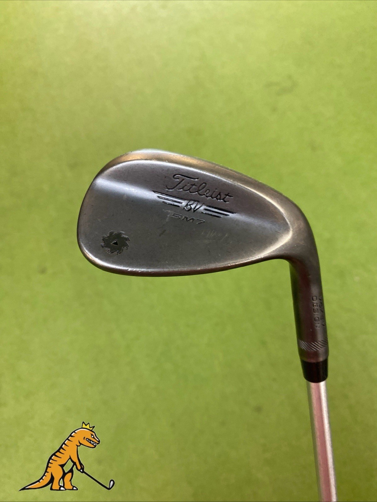 Used Titleist Vokey SM7 Jet Black 54.10* Sand Wedge KBS Tour C-Taper 110g Stiff