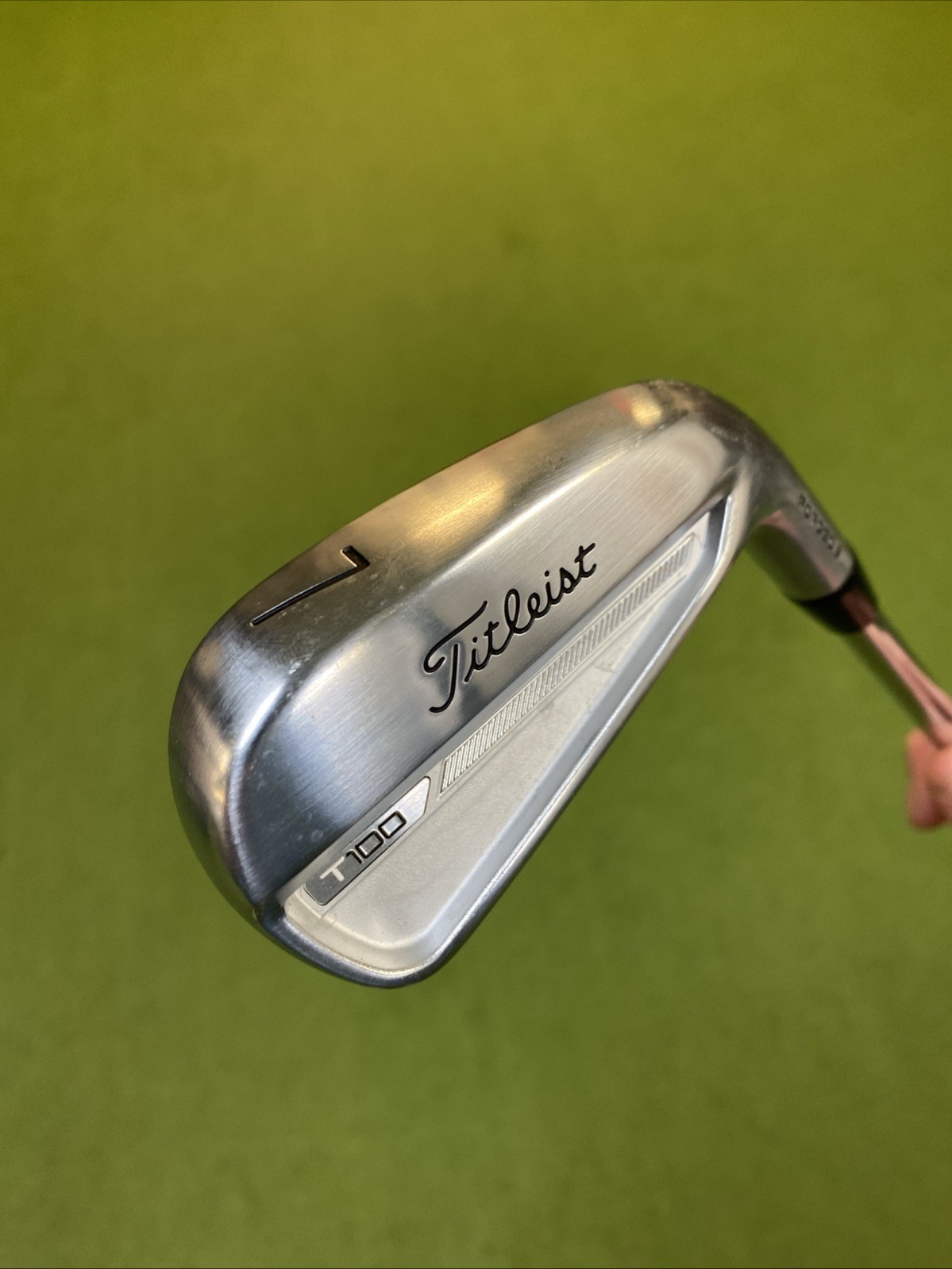 2023 Titleist T100 7 Iron NS Pro Modus Tour TX Steel - Image 3