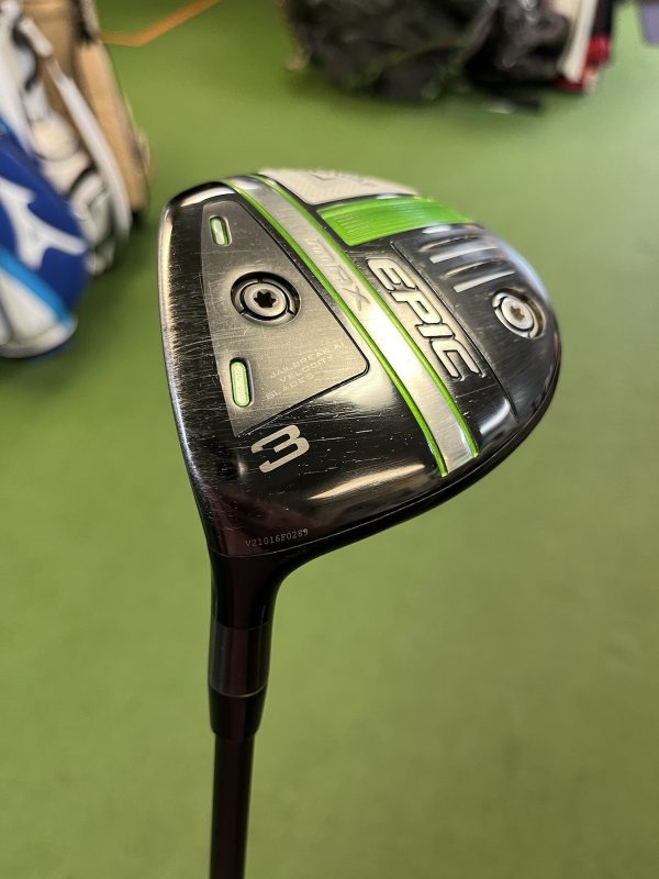Callaway Epic Max Left Handed 3 Wood Rogue 130 MSI 80S