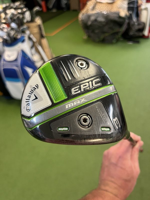 Callaway Epic Max Left Handed 3 Wood Rogue 130 MSI 80S