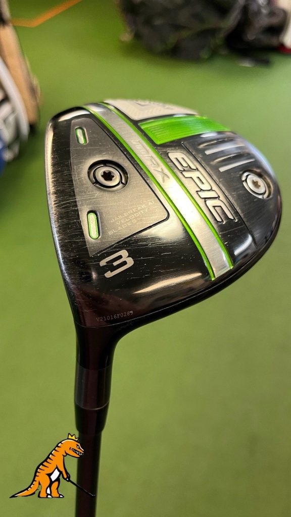 Callaway Epic Max Left Handed 3 Wood Rogue 130 MSI 80S