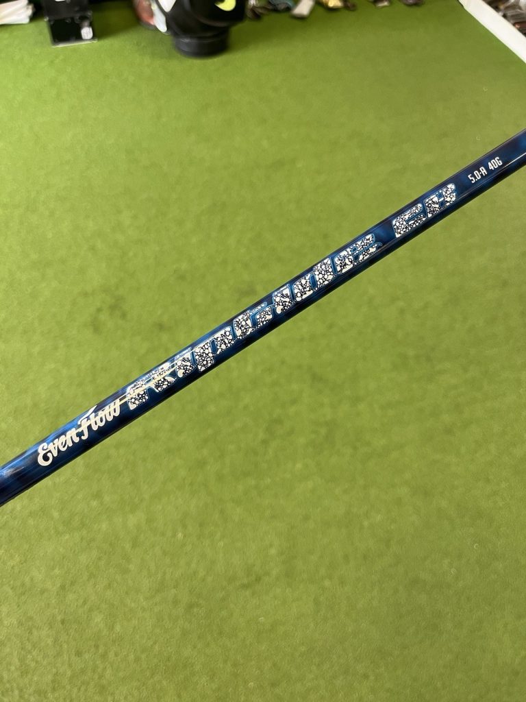 Evenflow Riptide CB 5.0 A Flex 40g PXG Driver Shaft