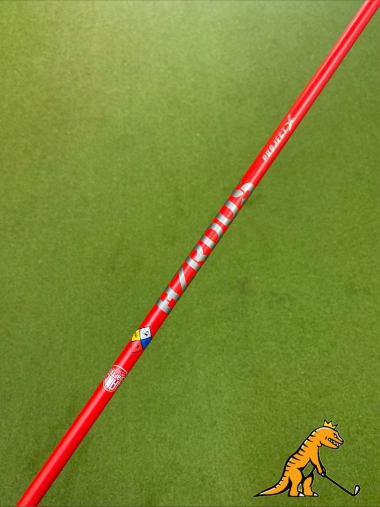 HZRDUS Red Hand Crafted Proto Driver Shaft 75g Graphite Stiff Flex