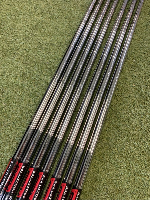 KBS Prototype V10 Tour Iron Shaft Set 4-PW 120g Steel .350 - Image 4